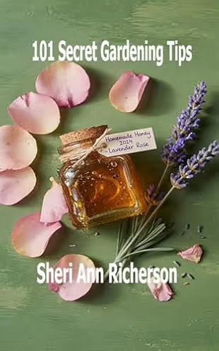 101 Secret Gardening Tips book cover by Sheri Ann Richerson