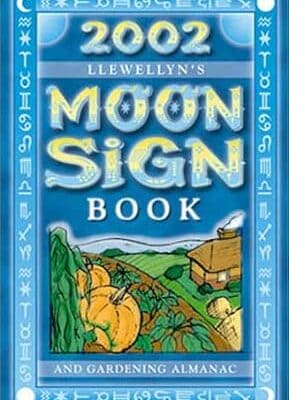 Llewellyn's 2002 Moon Sign Book cover featuring a contribution by Sheri Ann Richerson