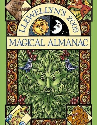 Llewellyn's 2003 Magical Almanac cover featuring a contribution by Sheri Ann Richerson